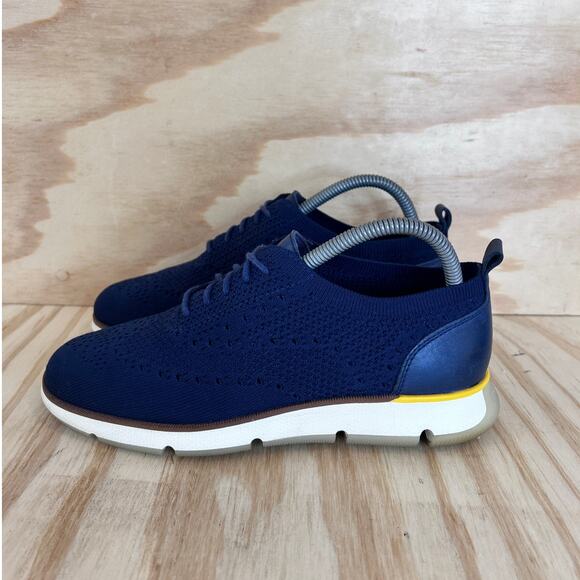 Cole Haan - 4. ZEROGRAND Stitchlite - Oxford - Blue - Women's - 7B - W21347 - Picture 3 of 9